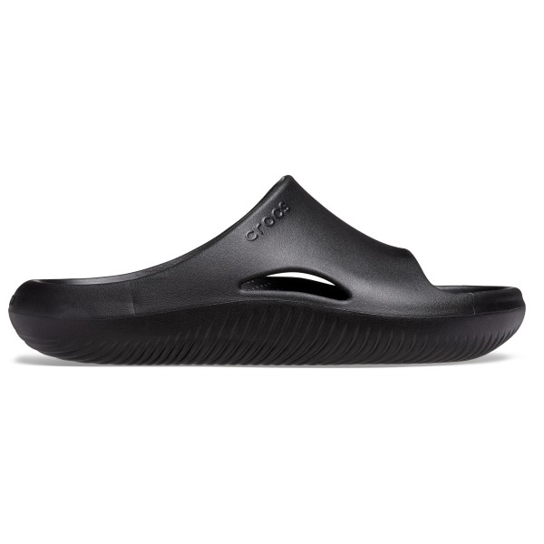 Crocs - Mellow Recovery Slide - Sandalen Gr M5 / W7 schwarz/grau von Crocs