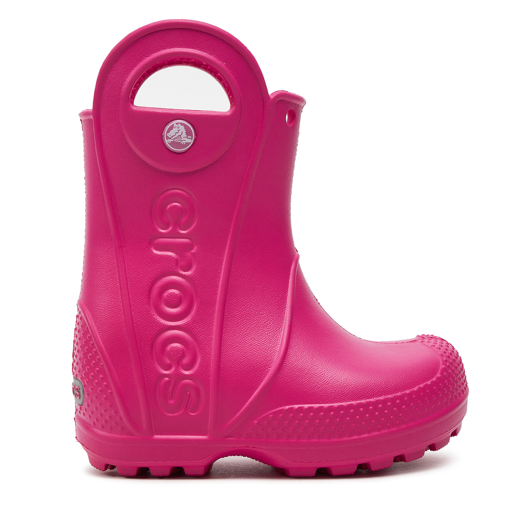 Gummistiefel Crocs Handle It Rain Boot Kids 12803 Candy Pink von Crocs
