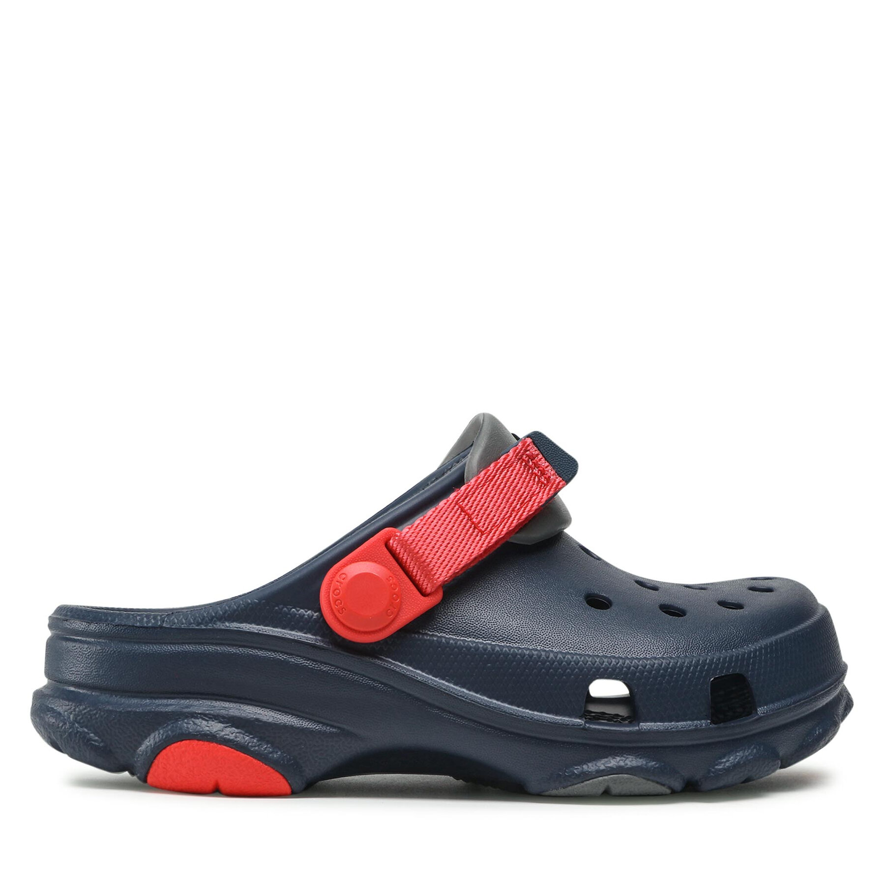 Pantoletten Crocs Classic All-Terrain Clog K 207458 Navy von Crocs