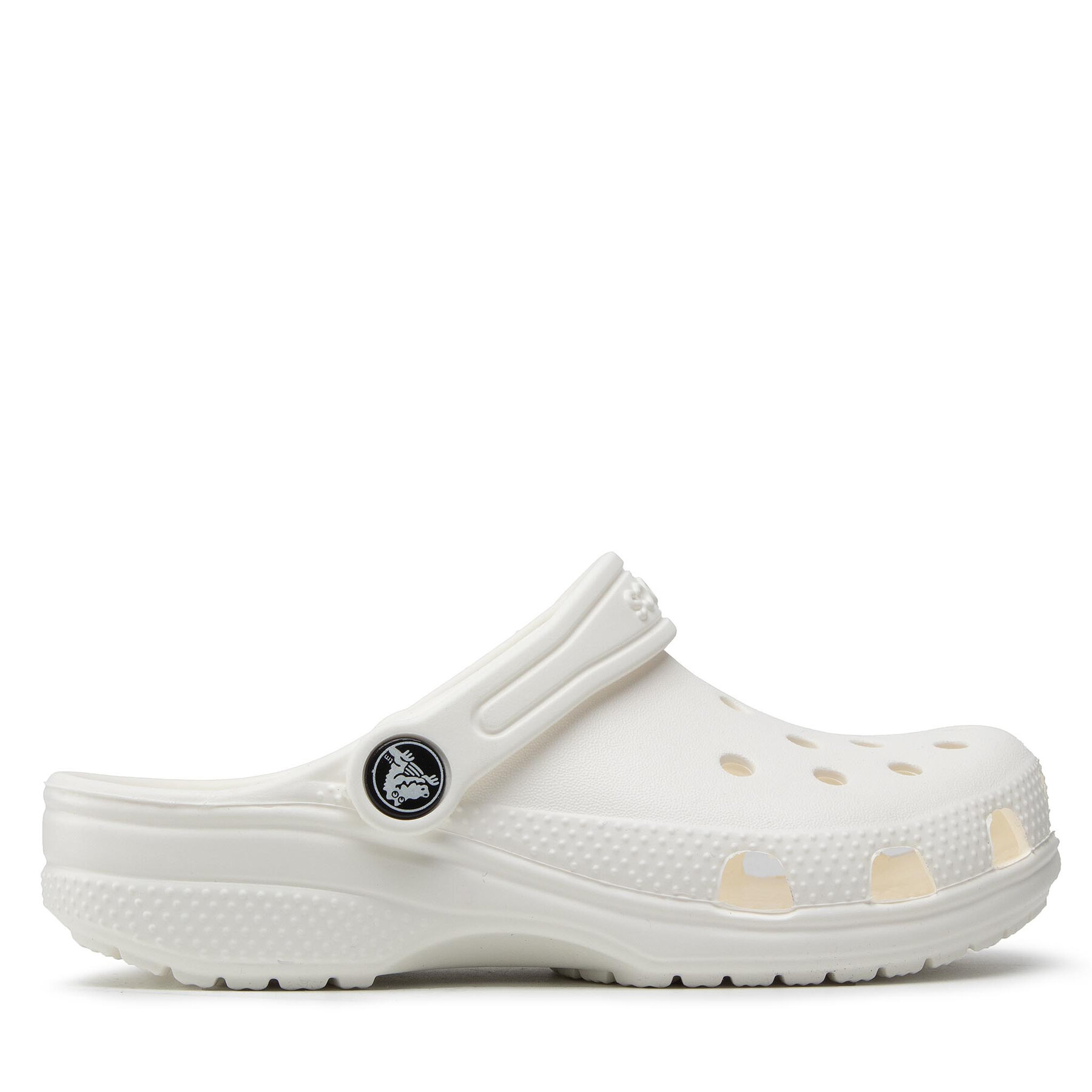 Pantoletten Crocs Classic Clog K 206991 White von Crocs