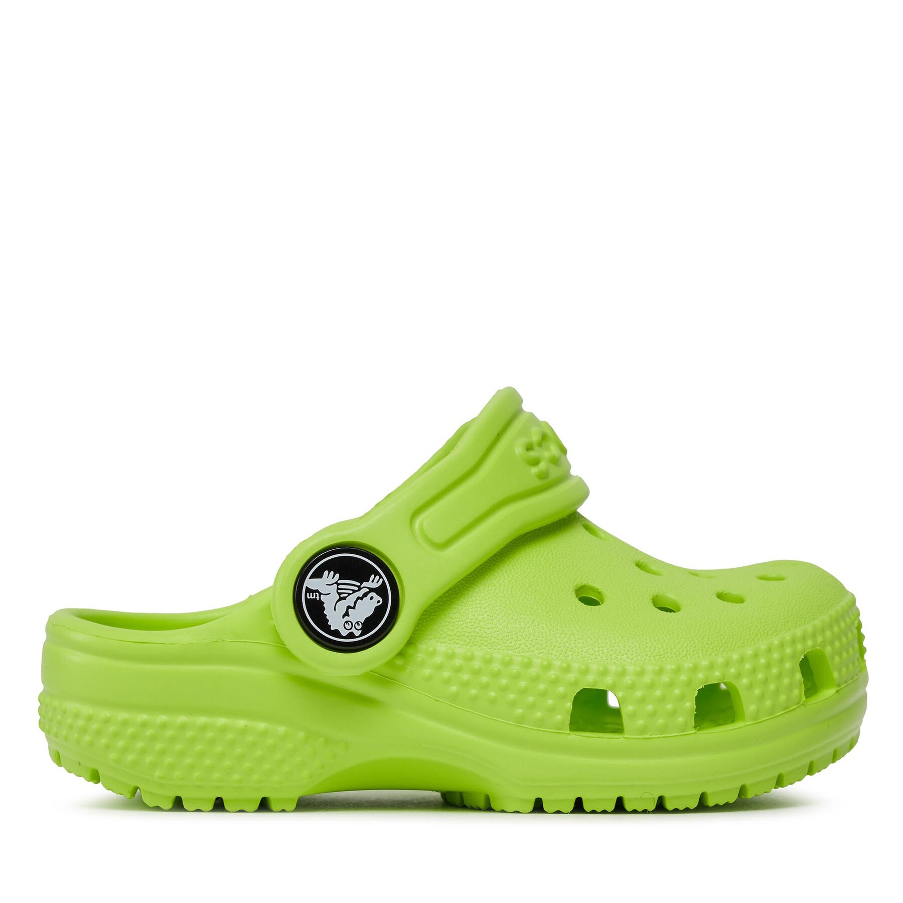 Pantoletten Crocs Classic Kids Clog T Limeade 206990 3UH von Crocs