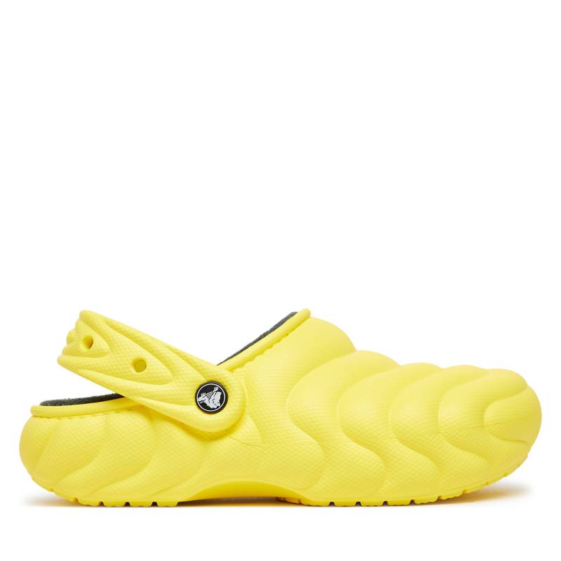 Pantoletten Crocs Classic Lined Overpuff Clog 210059 Gelb von Crocs