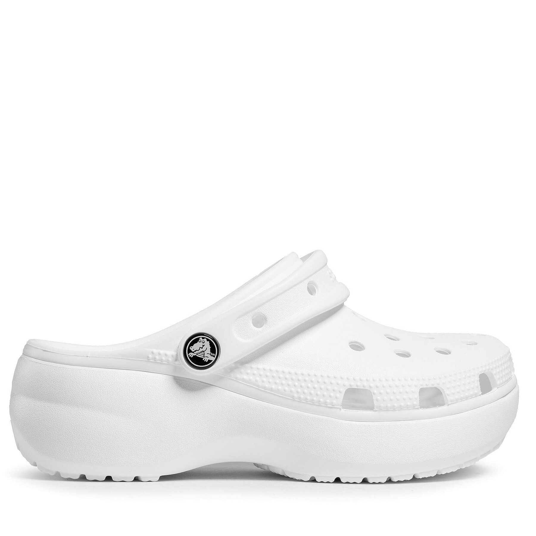 Pantoletten Crocs Classic Platform Clog W 206750 White von Crocs