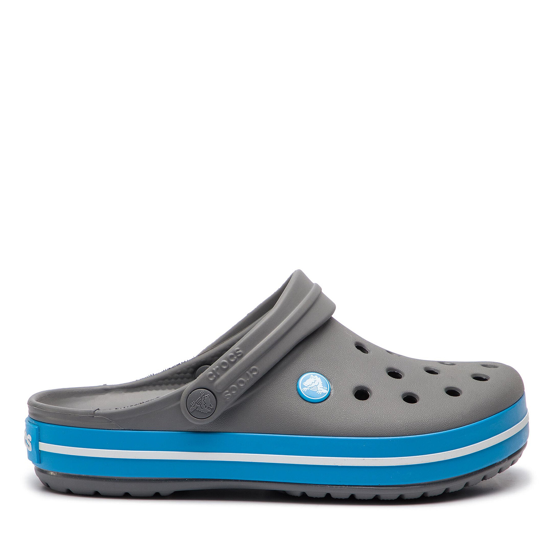 Pantoletten Crocs Crocband 11016 Charcoal/Ocean 1 von Crocs