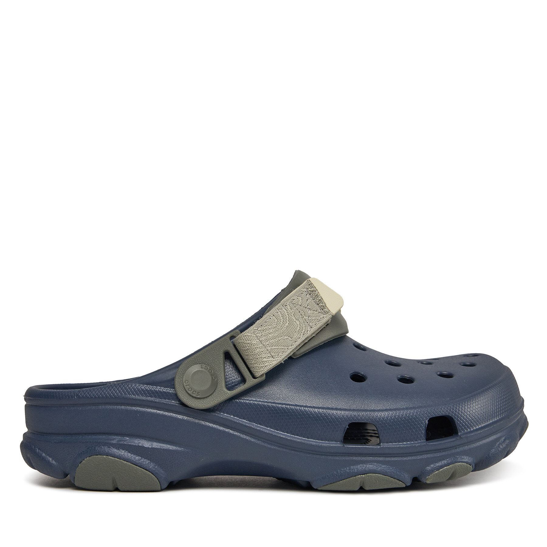 Pantoletten Crocs Crocs Classic All Terain Clog 206340 Navy/Dusty Olive 3N4 von Crocs