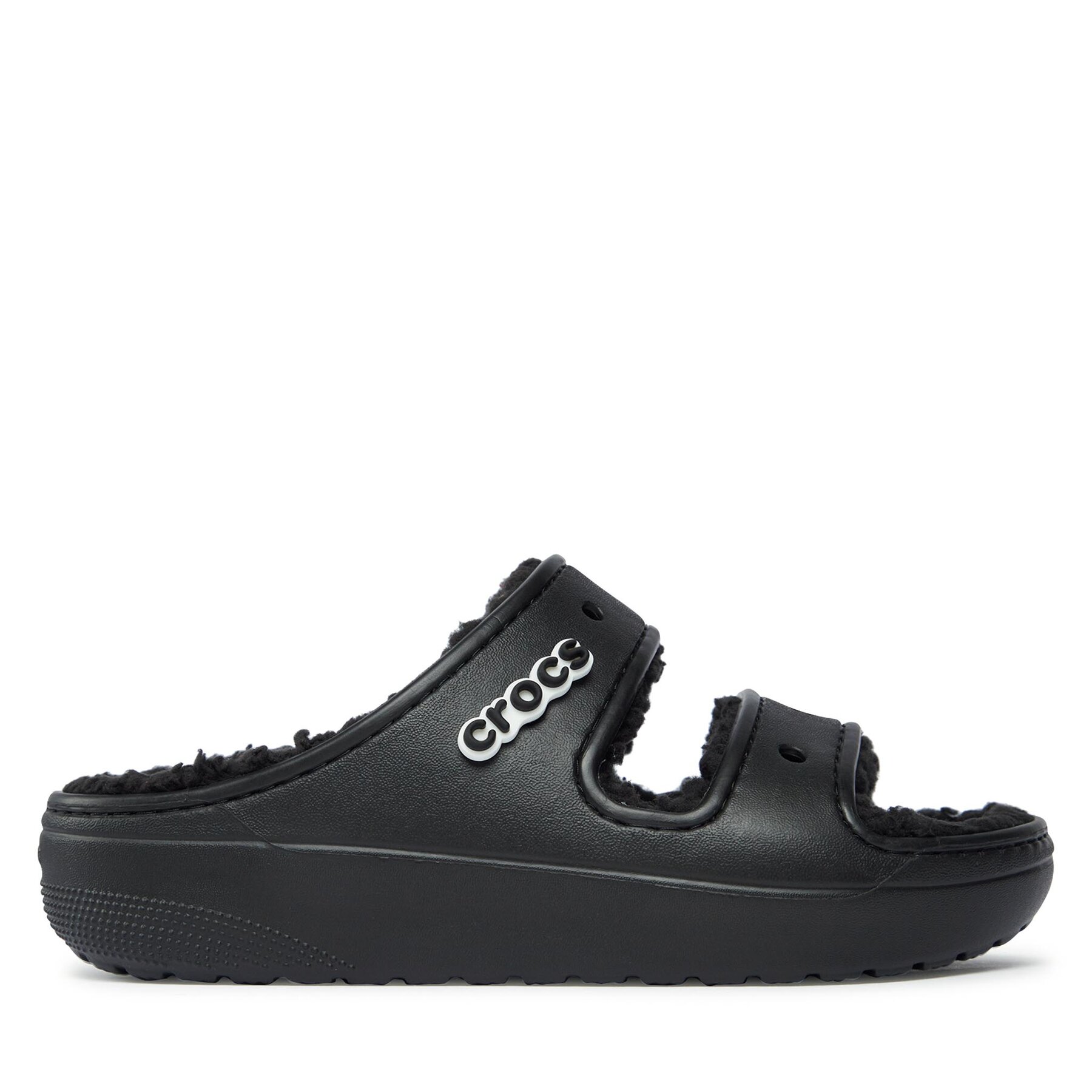 Pantoletten Crocs Crocs Classic Cozzy Sandal 207446 Black/Black 060 von Crocs