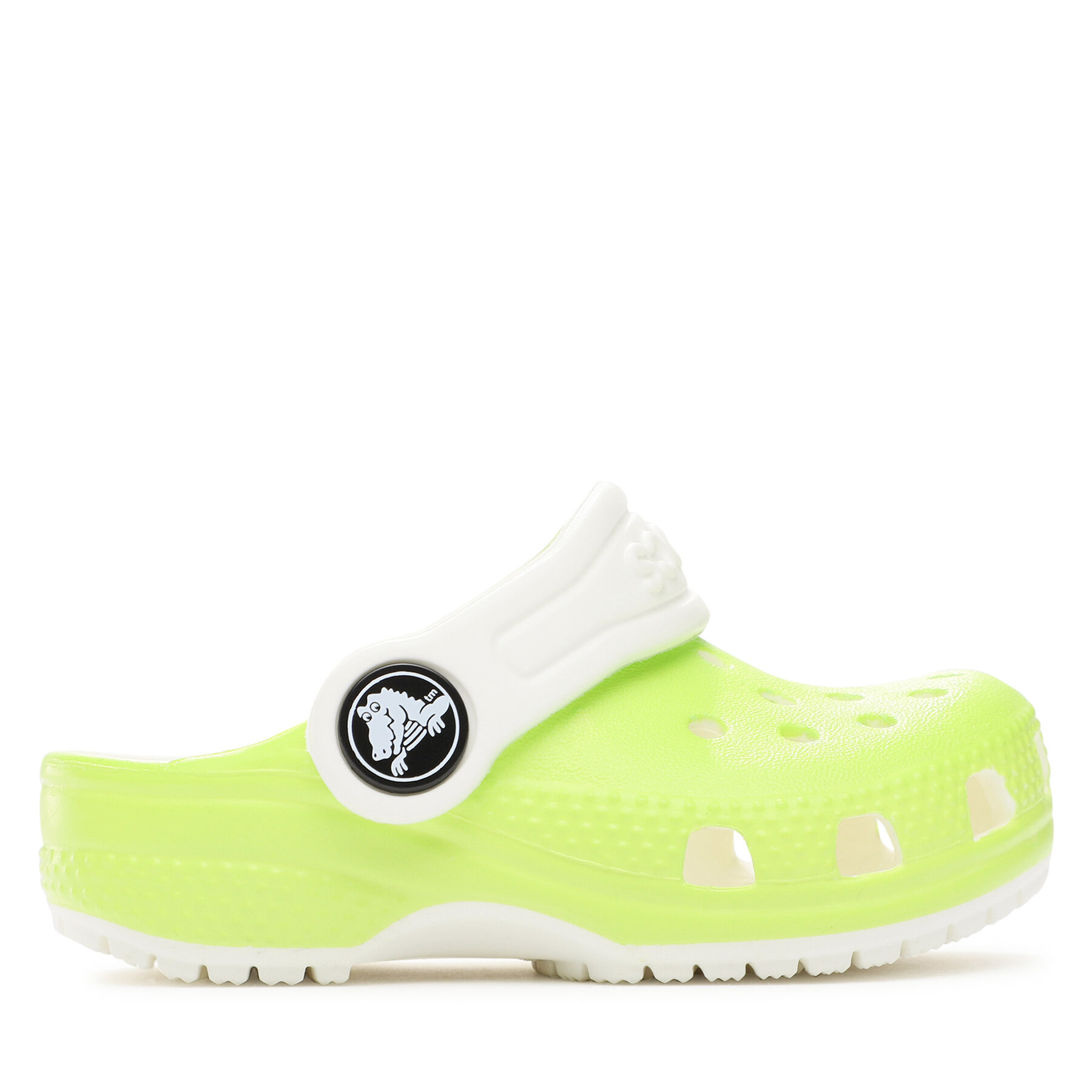 Pantoletten Crocs Crocs Classic Glow In The Dark Clog T 209161 Limeade 3UH von Crocs