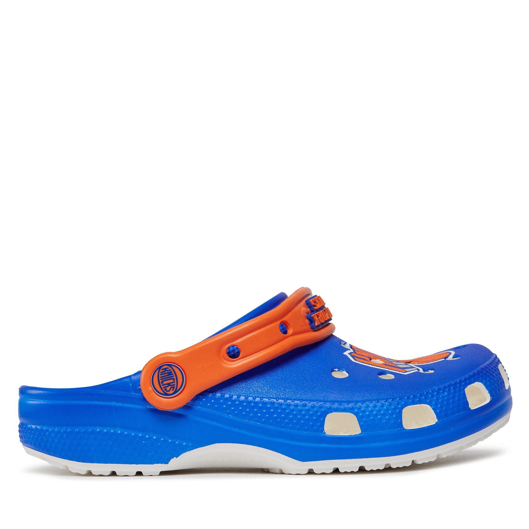 Pantoletten Crocs Crocs Classic Nba New York Knicks Clog 208862 White 100 von Crocs