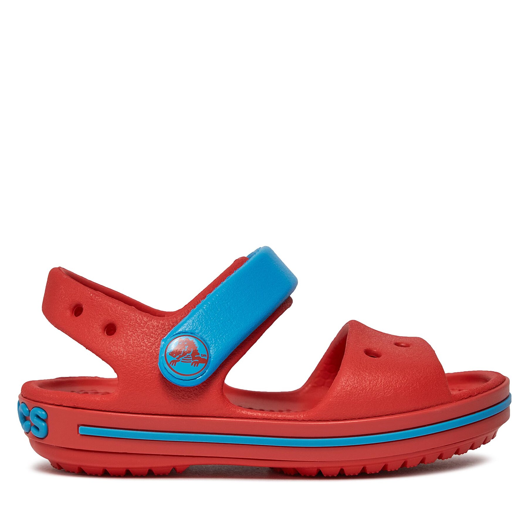 Sandalen Crocs Crocs Crocband Sandal Kids 12856 Varsity Red 6WC von Crocs