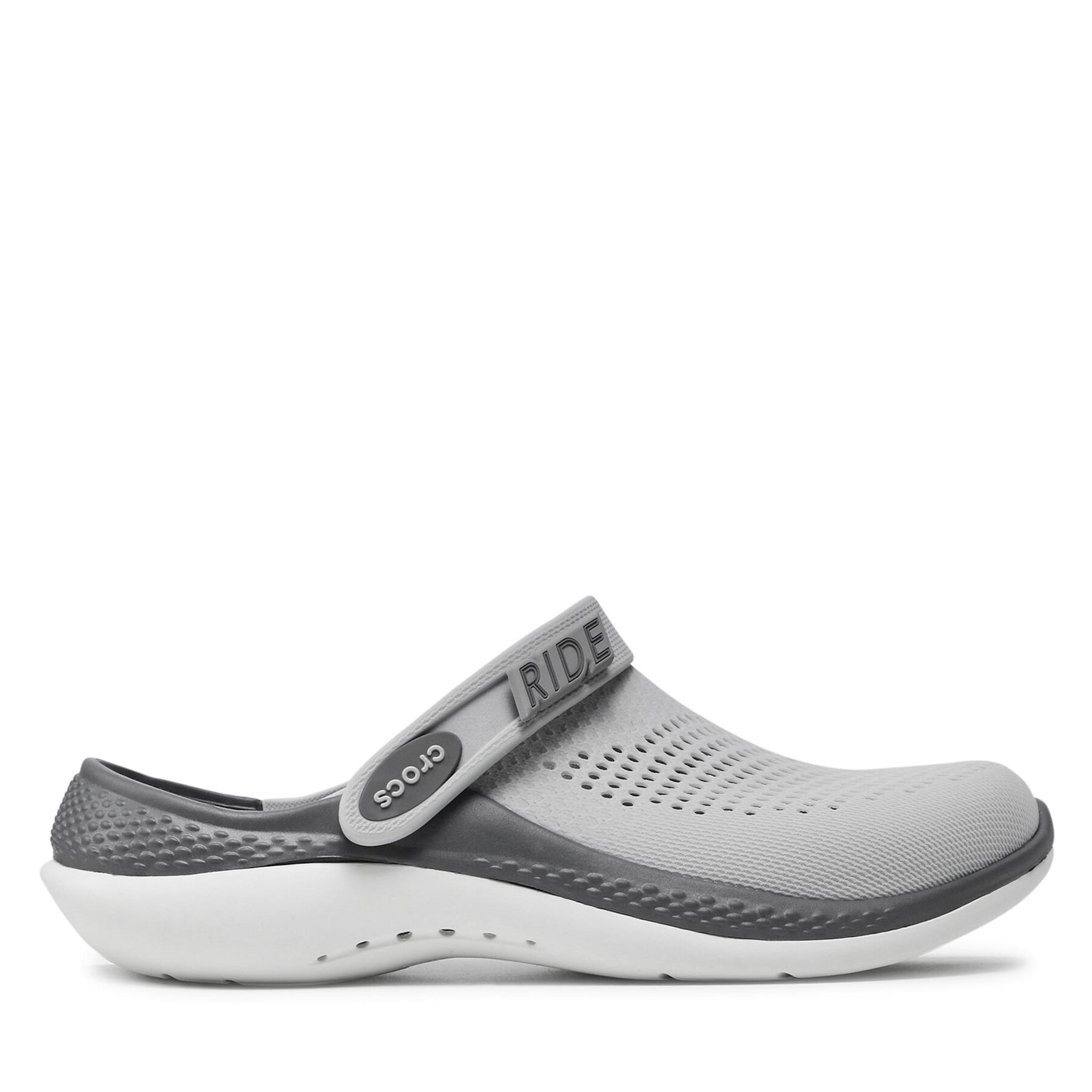 Pantoletten Crocs Literide 360 Clog 206708 Light Grey/Slate Grey von Crocs