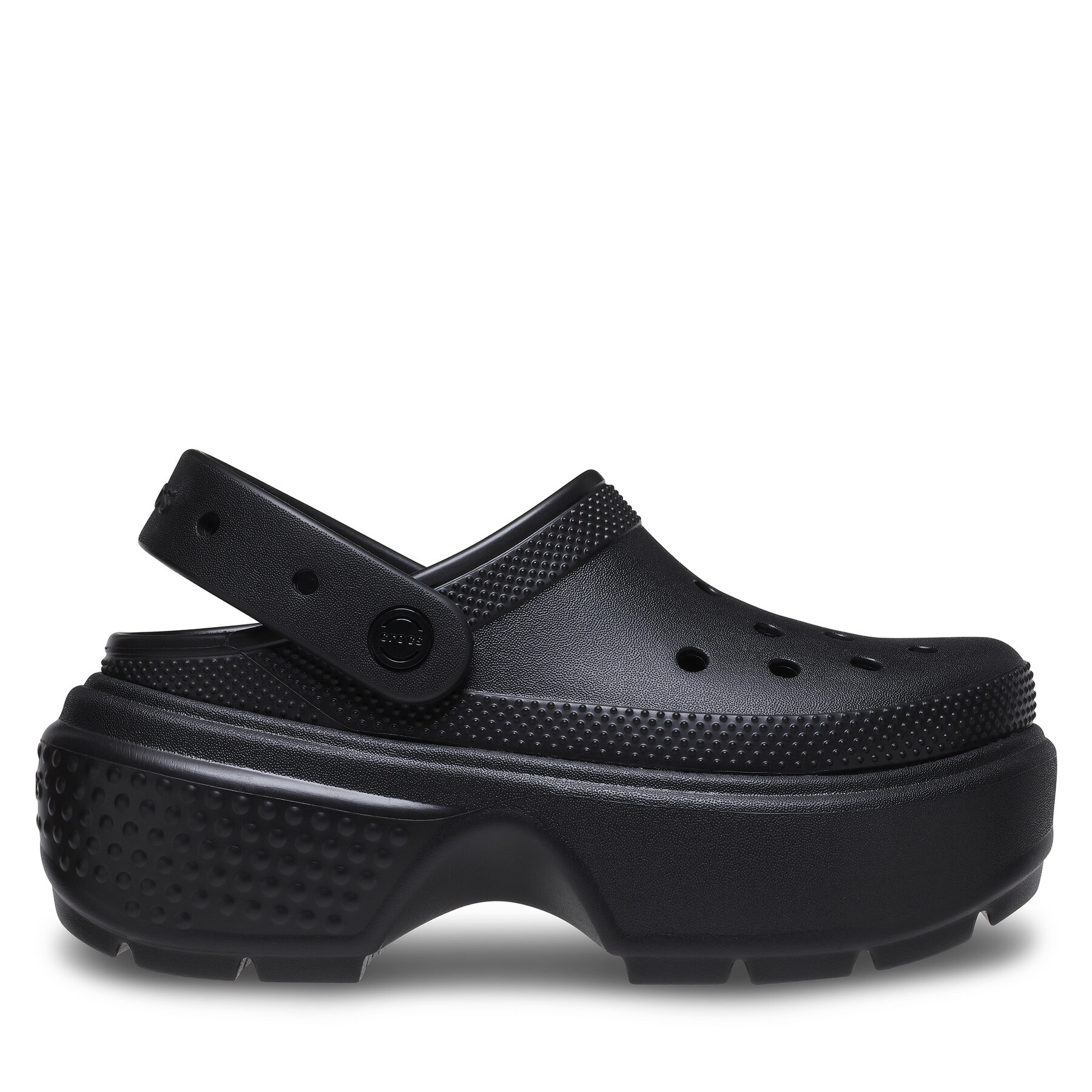 Pantoletten Crocs Stomp Clog 209347 Schwarz Pantoletten Crocs Stomp Clog 209347 Schwarz von Crocs