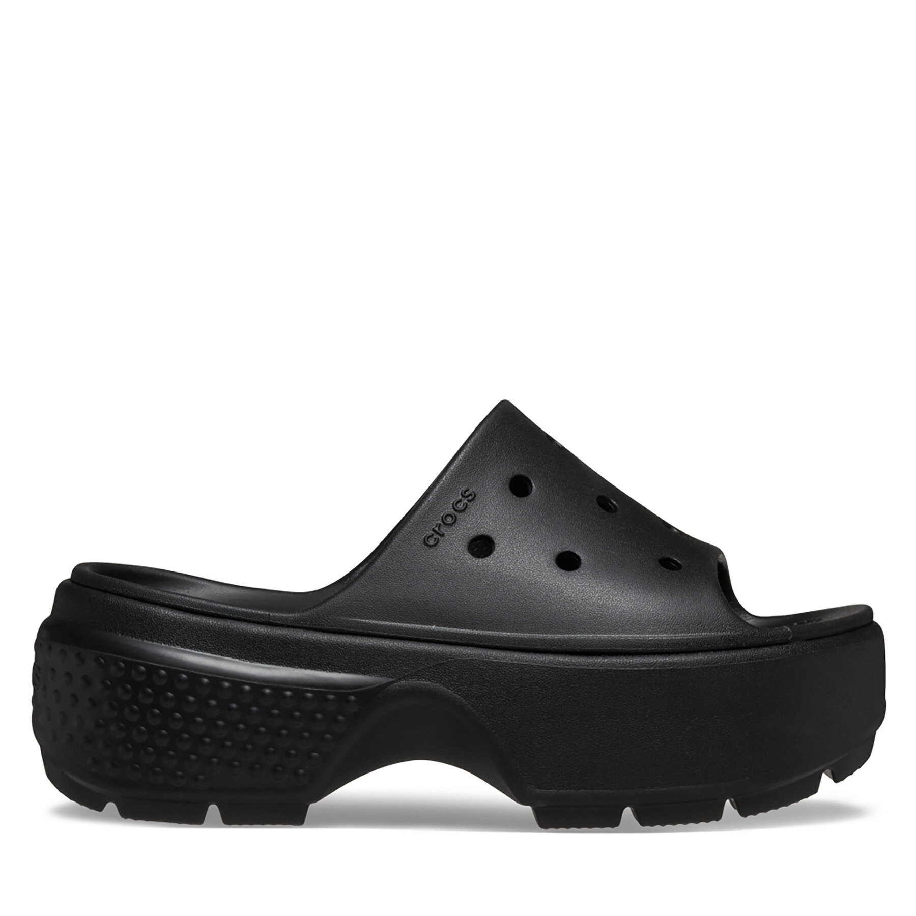 Pantoletten Crocs Stomp Slide 209346 Schwarz Pantoletten Crocs Stomp Slide 209346 Schwarz von Crocs