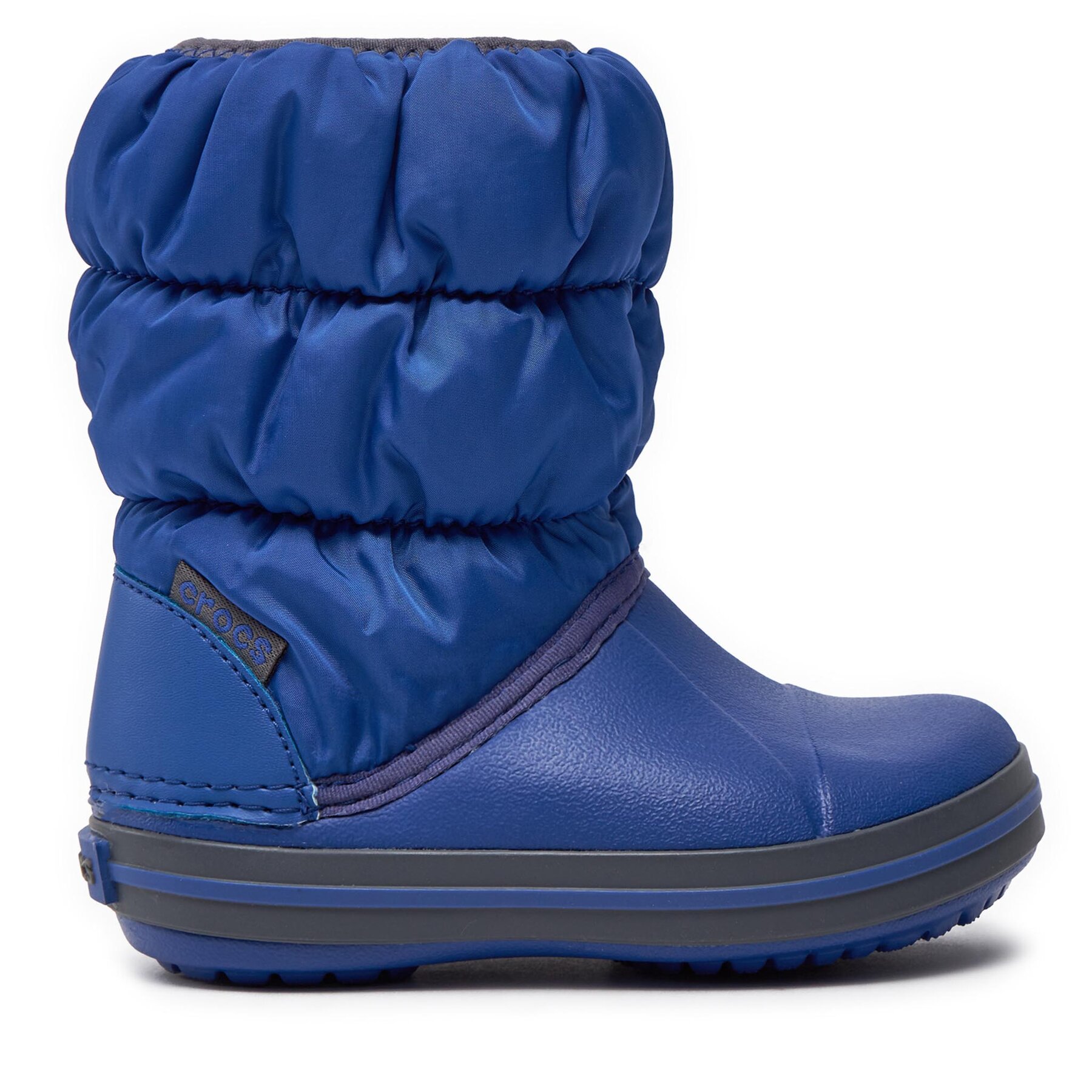 Schneeschuhe Crocs Winter Puff Boot Kids 14613 Cerulean Blue/Light Grey von Crocs