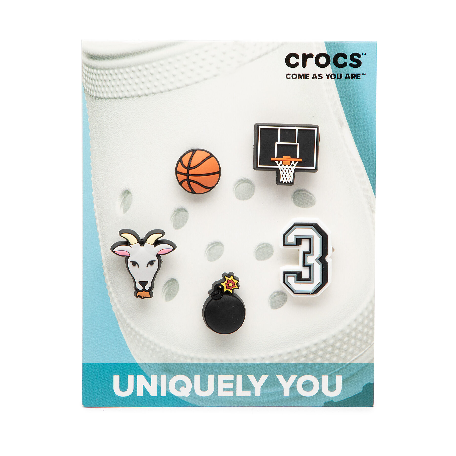 Schuhverzierung Crocs Jibbitz Basketball Star 5 pack 10009750 Schwarz Schuhverzierung Crocs Jibbitz Basketball Star 5 pack 10009750 Schwarz von Crocs