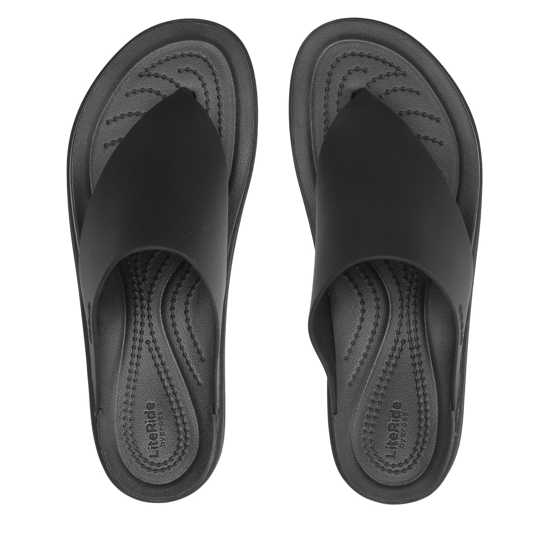 Zehentrenner Crocs Crocs Brooklyn Flip 208727 Black 001 von Crocs