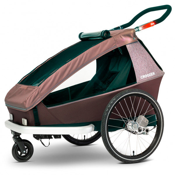 Croozer - Croozer Kid Vaaya 1 - Kinderanhänger grau von Croozer