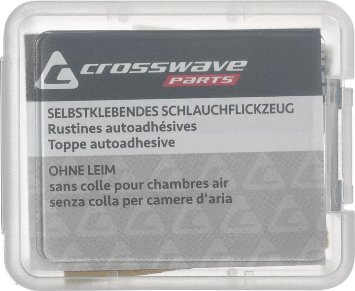 Crosswave Schlauchflicke selbstklebend Set Veloflickzeug von Crosswave