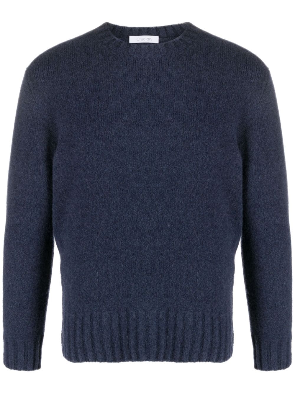 Cruciani crew-neck fine-knit jumper - Blue von Cruciani