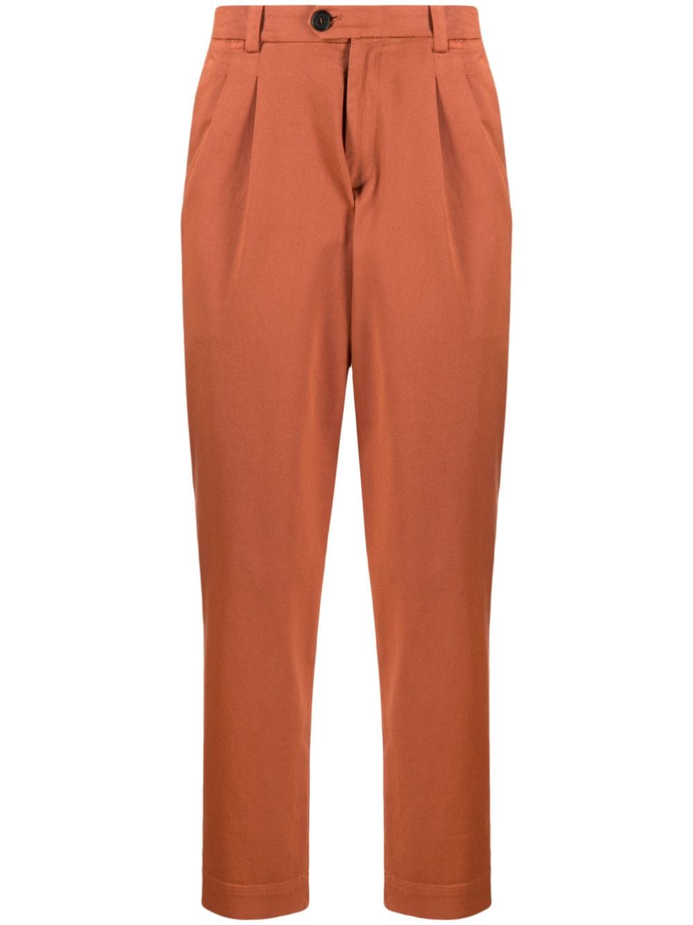 Cruciani pleated tapered trousers - Brown von Cruciani