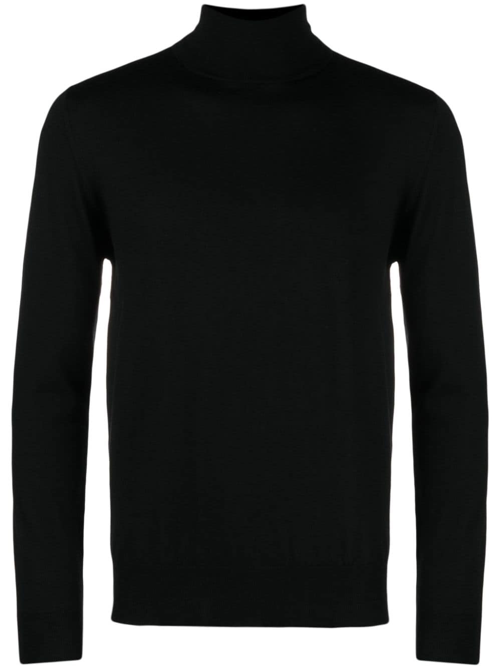 Cruciani roll-neck wool jumper - Black von Cruciani