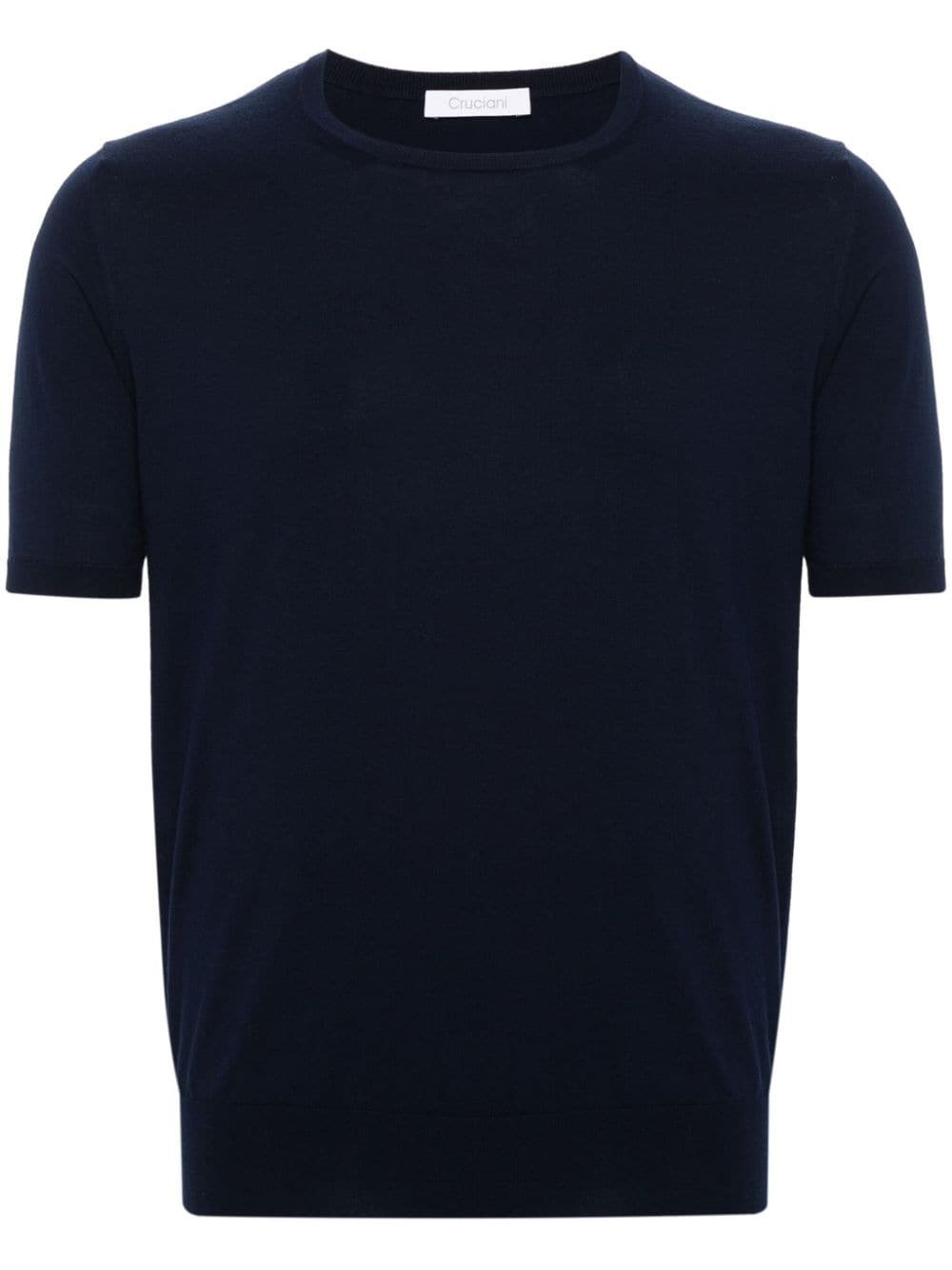 Cruciani short-sleeved T-shirt - Blue von Cruciani