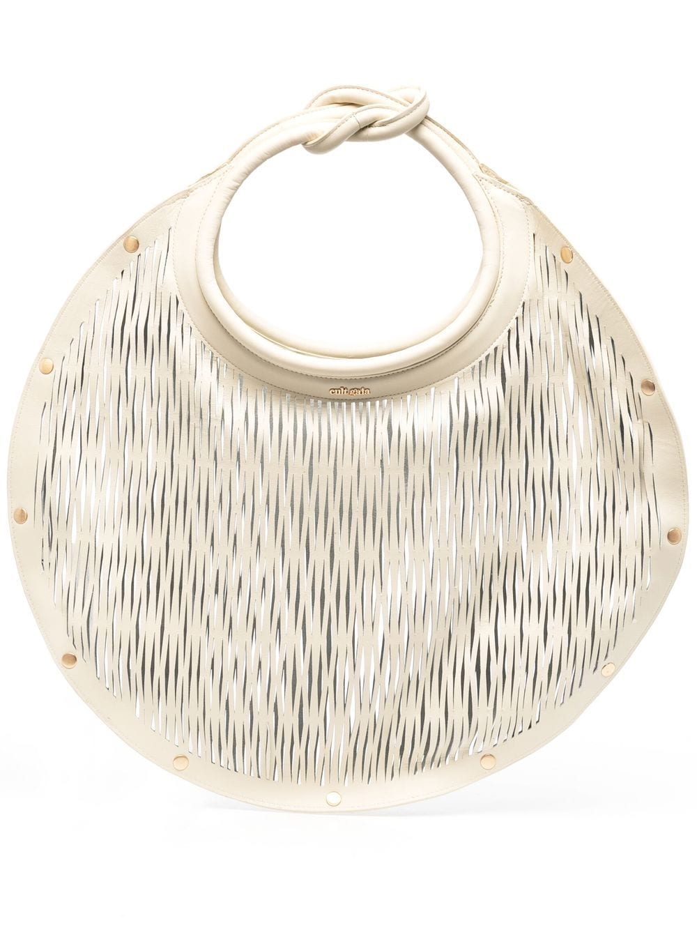 Cult Gaia Adina shoulder bag - White von Cult Gaia