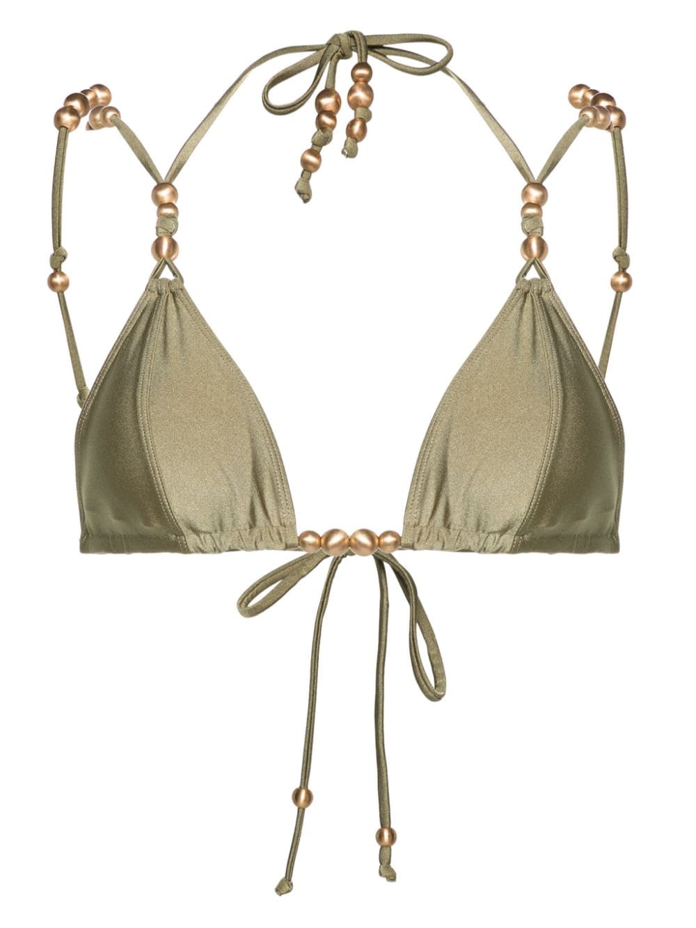 Cult Gaia Amaris bikini top - Green von Cult Gaia