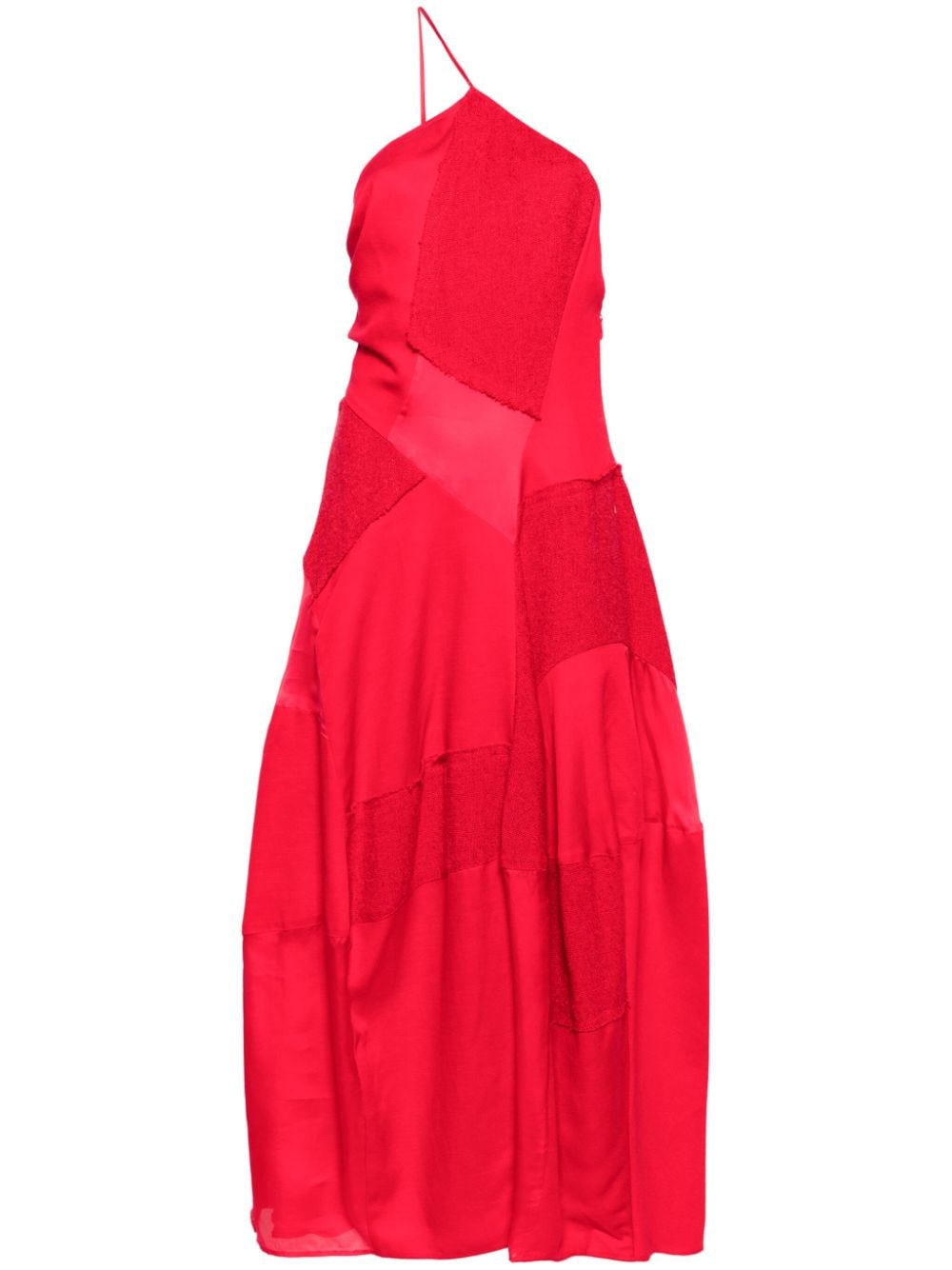 Cult Gaia Cienna patchwork midi dress - Red von Cult Gaia