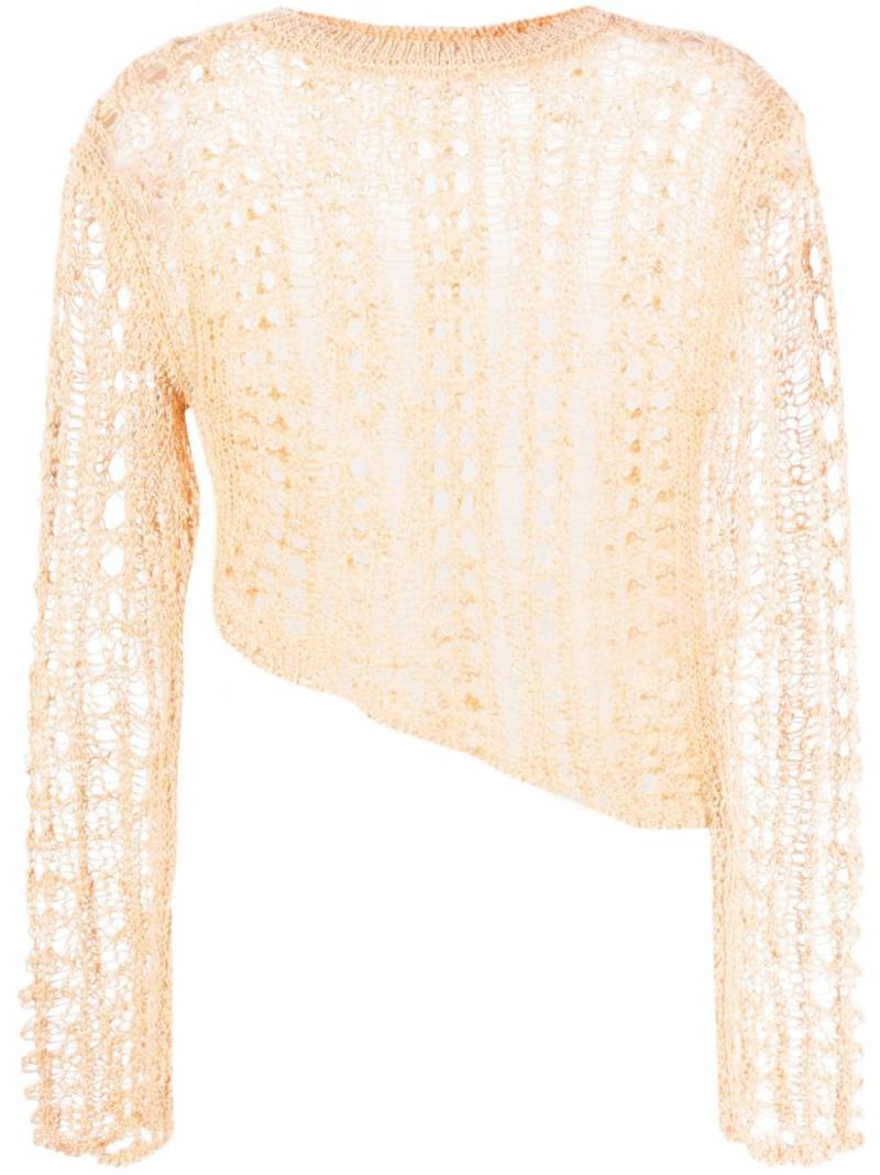 Cult Gaia Gill crochet-knit top - Neutrals von Cult Gaia