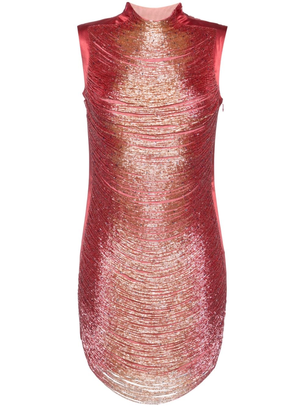 Cult Gaia Kyma beaded minidress - Pink von Cult Gaia