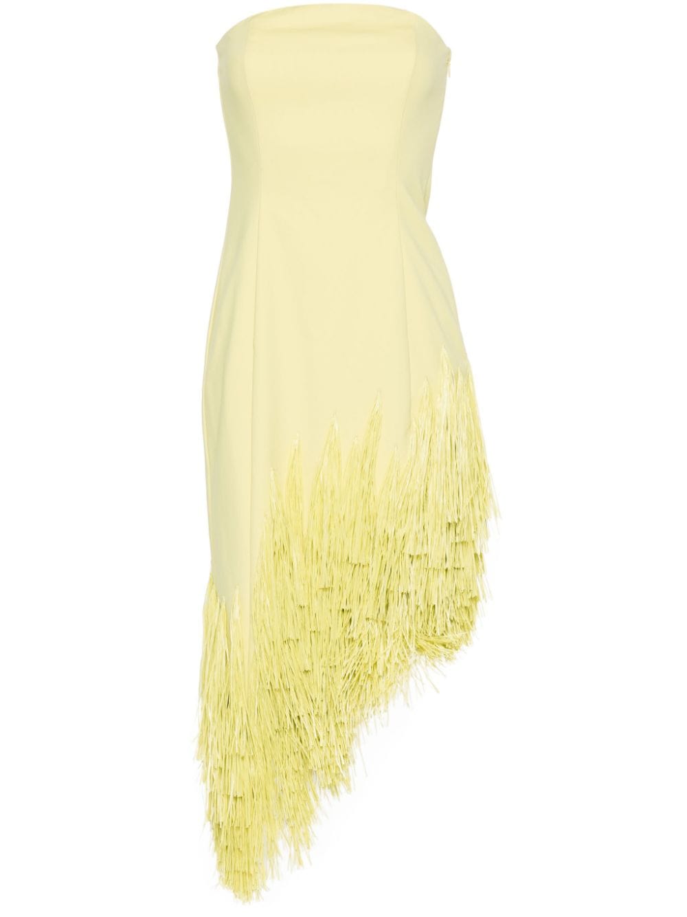 Cult Gaia Libby fringed midi dress - Green von Cult Gaia