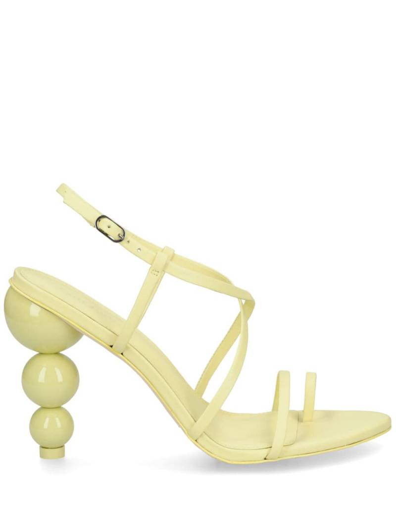 Cult Gaia Robyn 95mm sculptural-heel sandals - Yellow von Cult Gaia