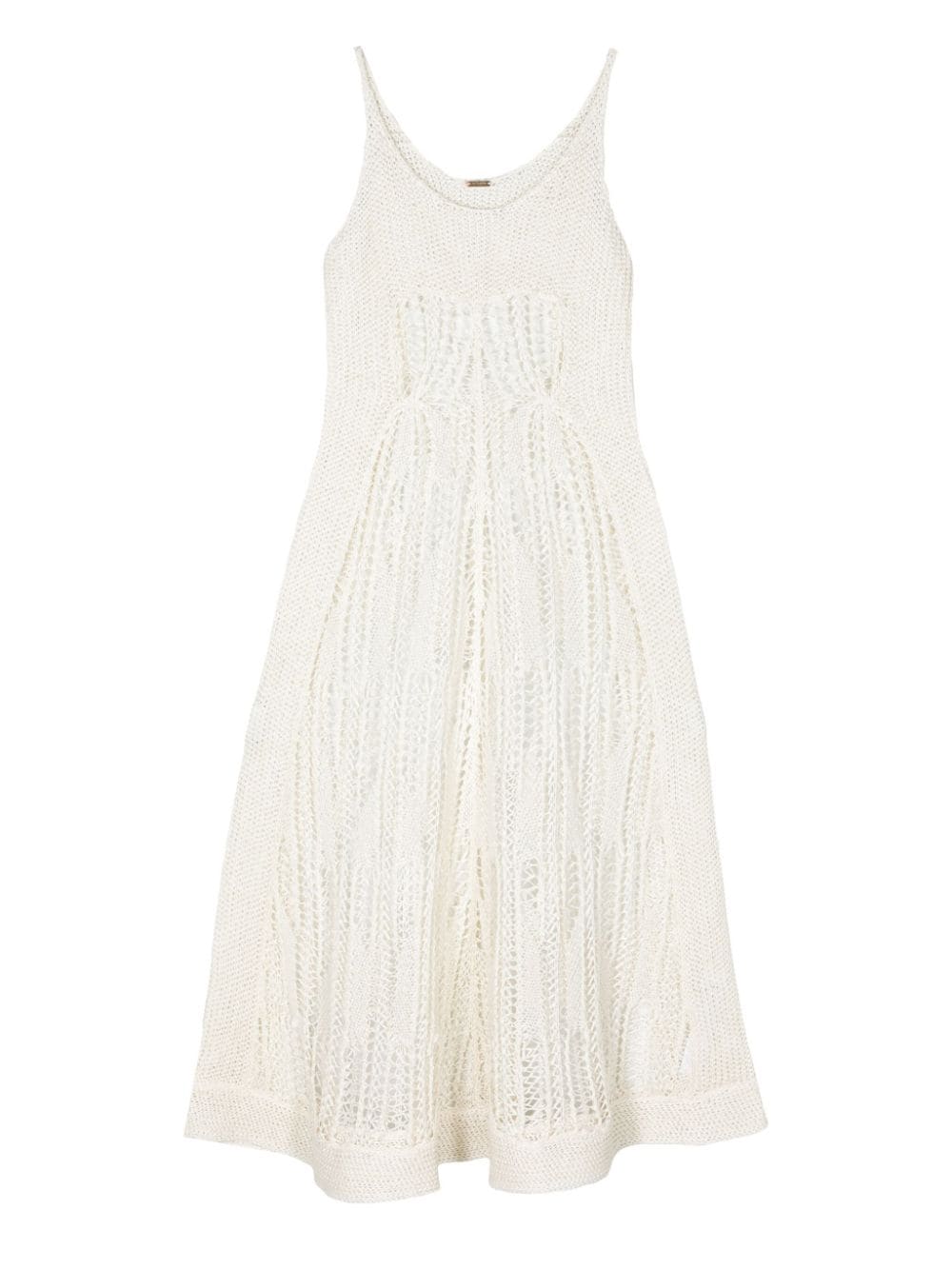 Cult Gaia Vickie crochet cover-up - White von Cult Gaia