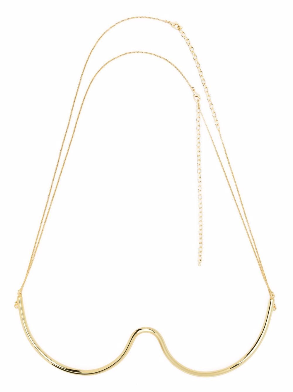 Cult Gaia bra-cup chain necklace - Gold von Cult Gaia