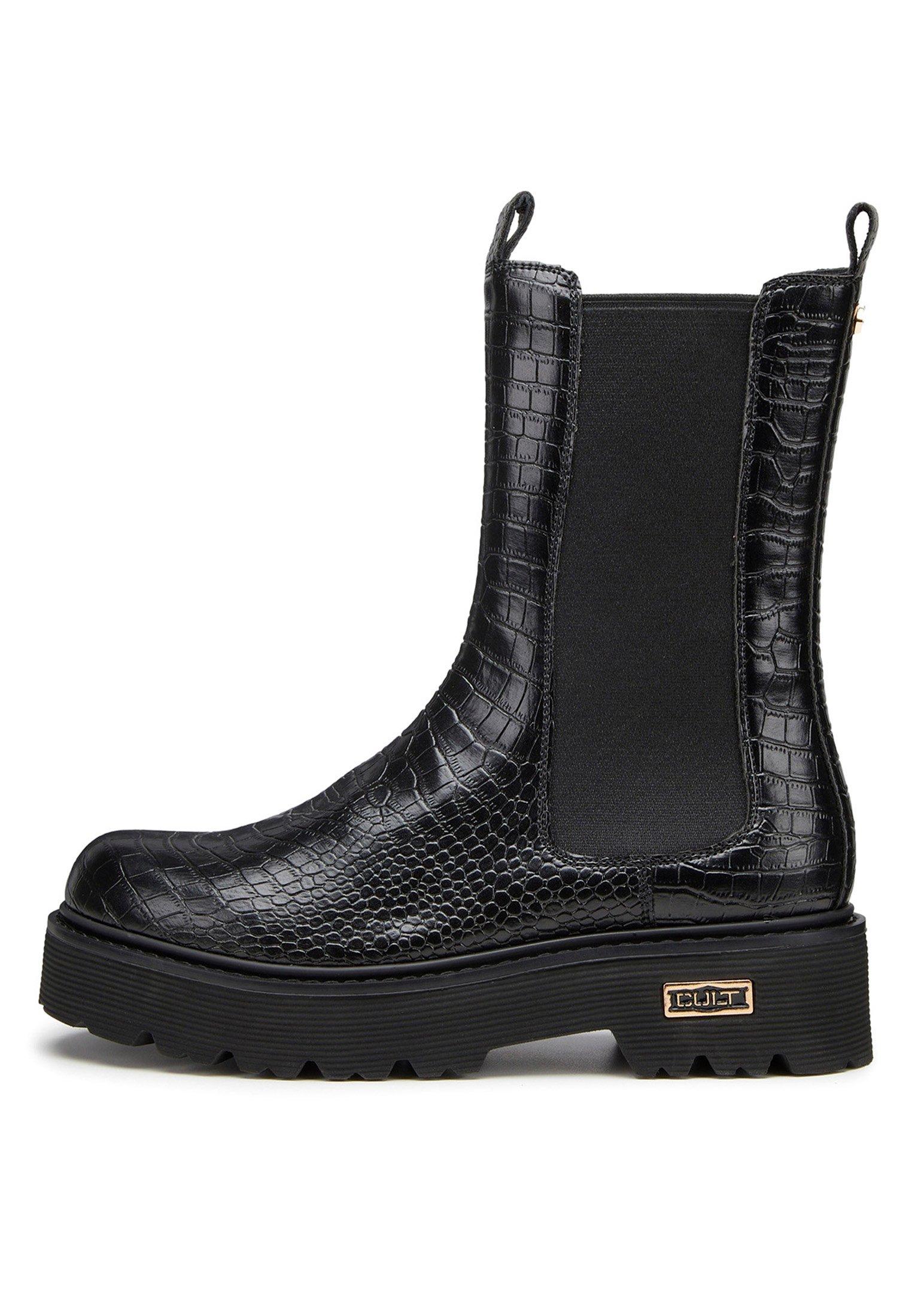 Booties Damen Schwarz 36 von Cult