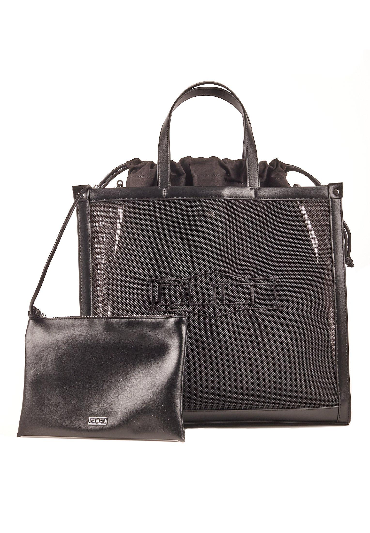 Handtasche Mit Innentasche Damen Schwarz ONE SIZE von Cult