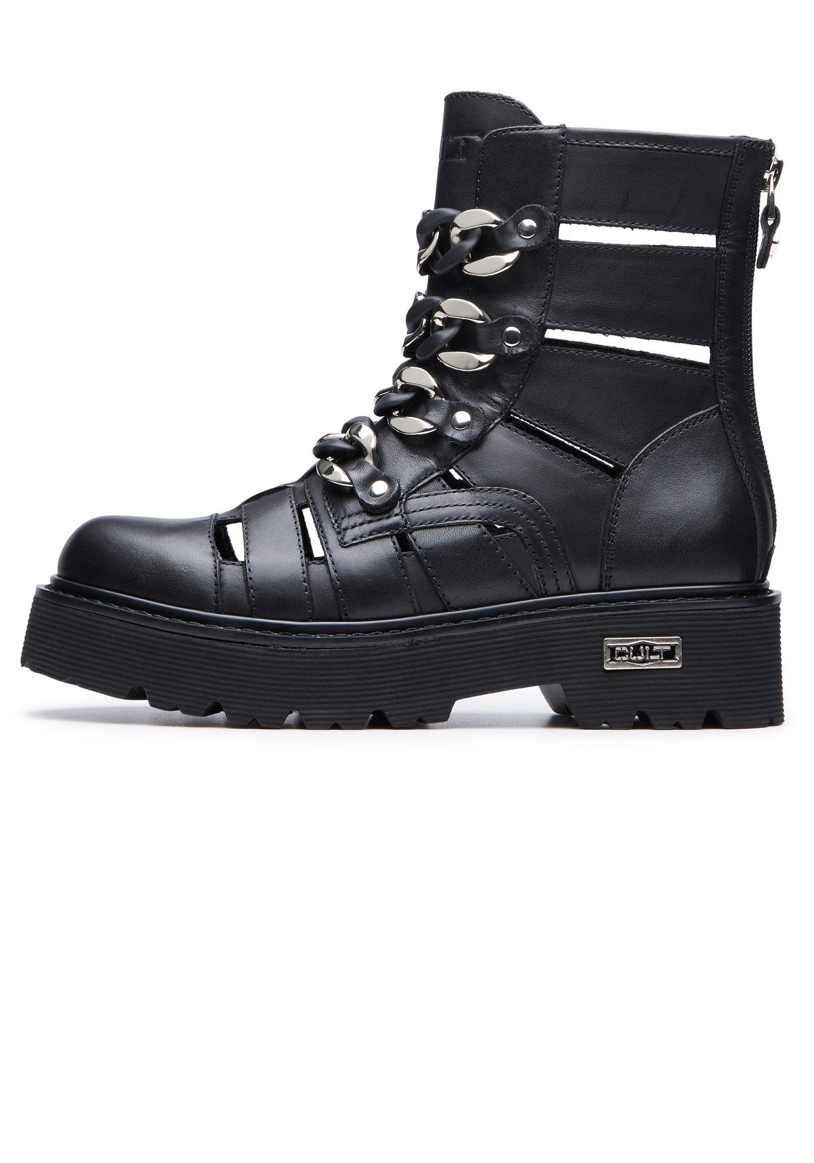 Stiefel Damen Schwarz 36 von Cult