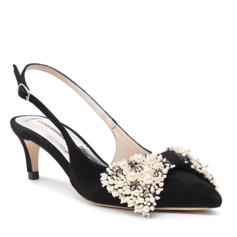 Sandalen Custommade Alima Suede 999606017 Schwarz von Custommade