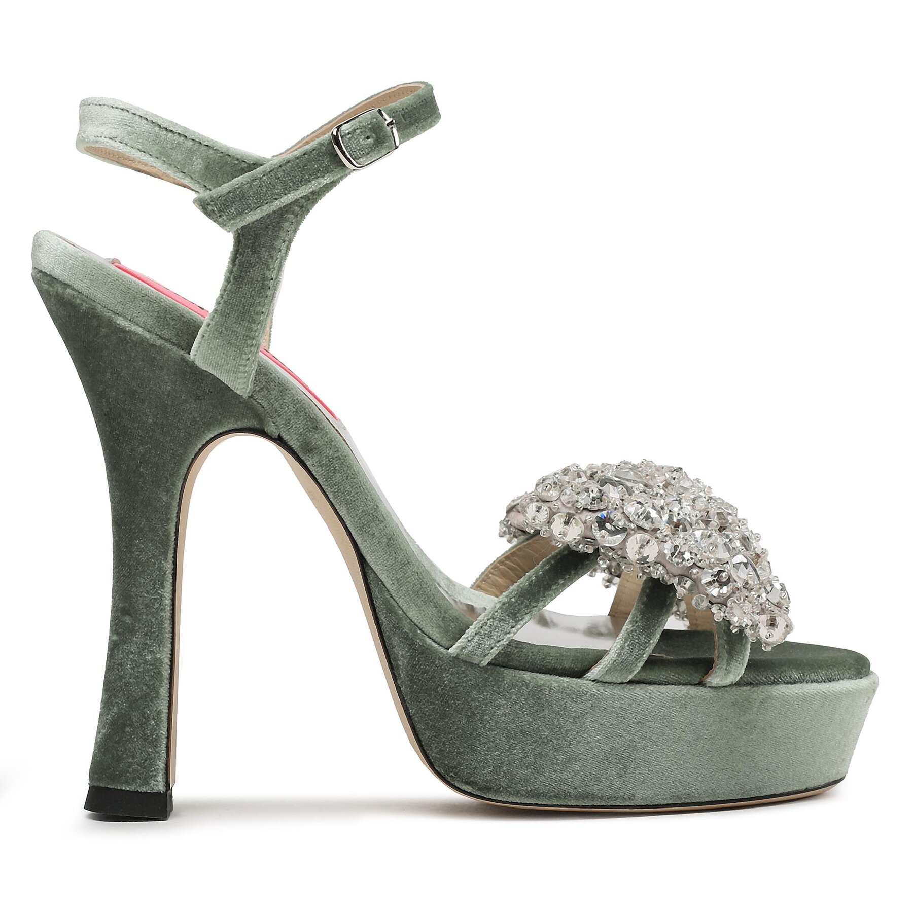 Sandalen Custommade Arlina Crystal Bow 999620047 Grün Sandalen Custommade Arlina Crystal Bow 999620047 Grün von Custommade