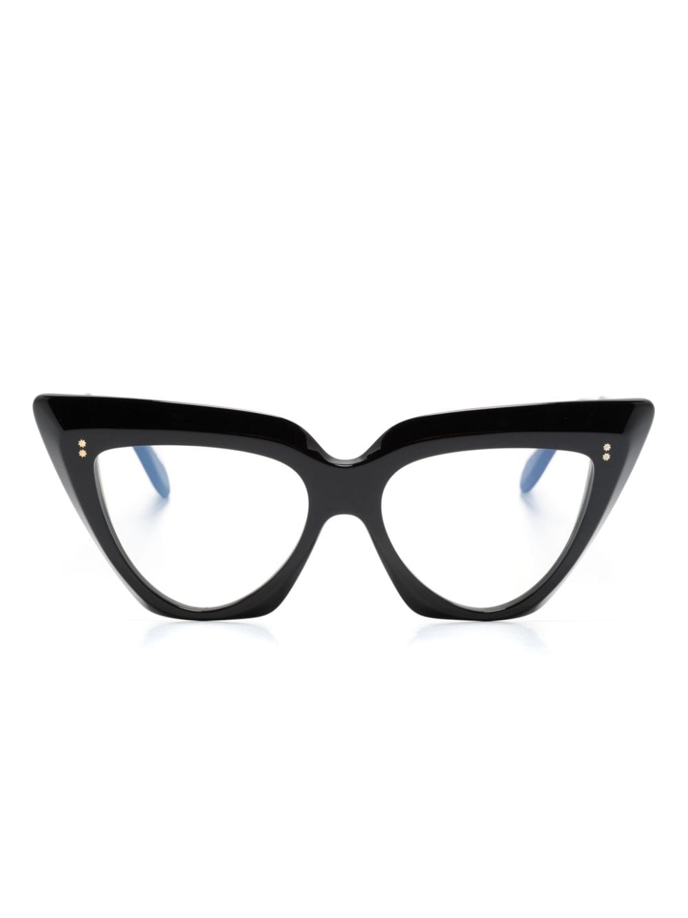 Cutler & Gross 1407 cat-eye frame glasses - Black von Cutler & Gross