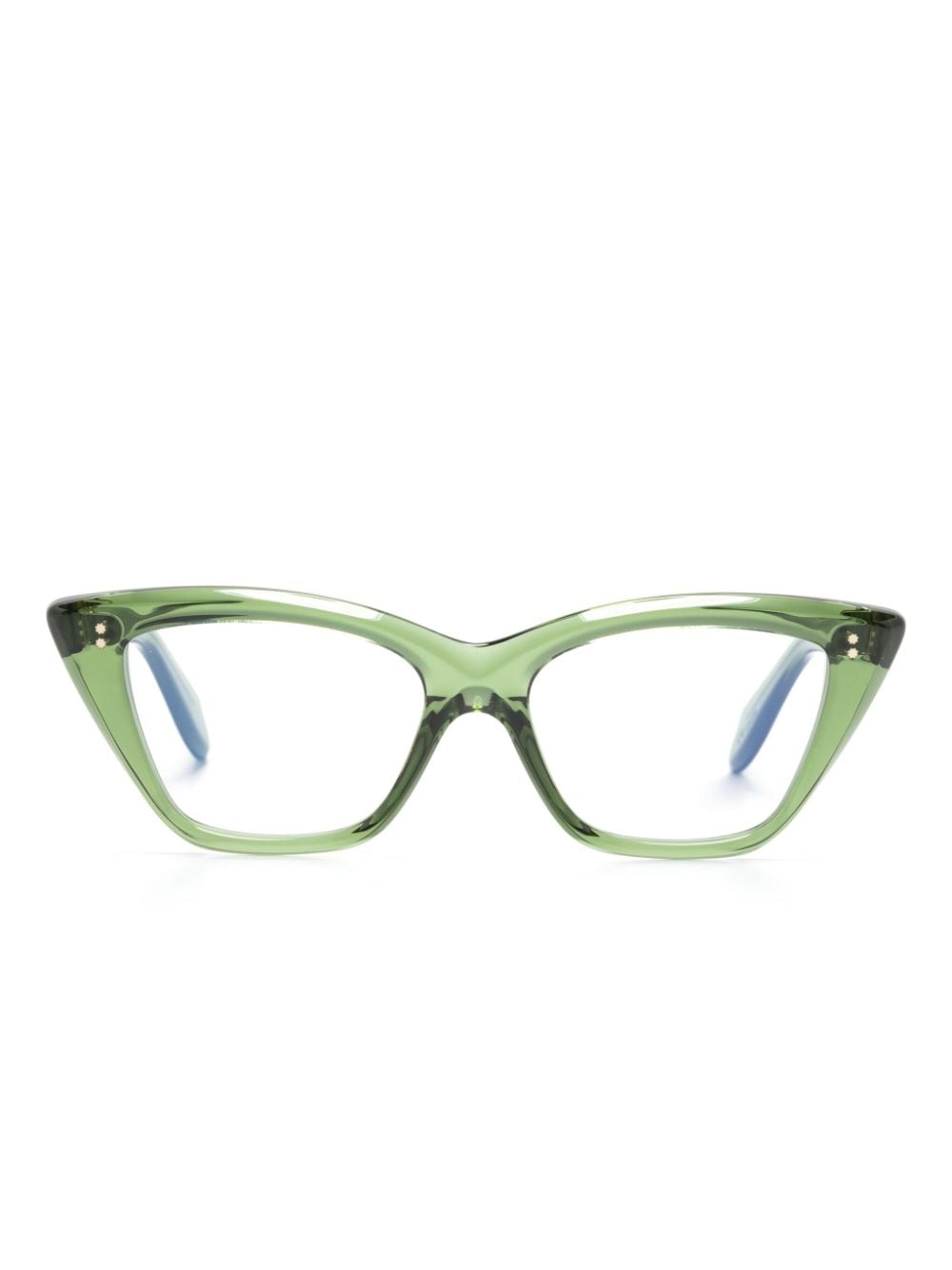 Cutler & Gross 9241 cat-eye glasses - Green von Cutler & Gross