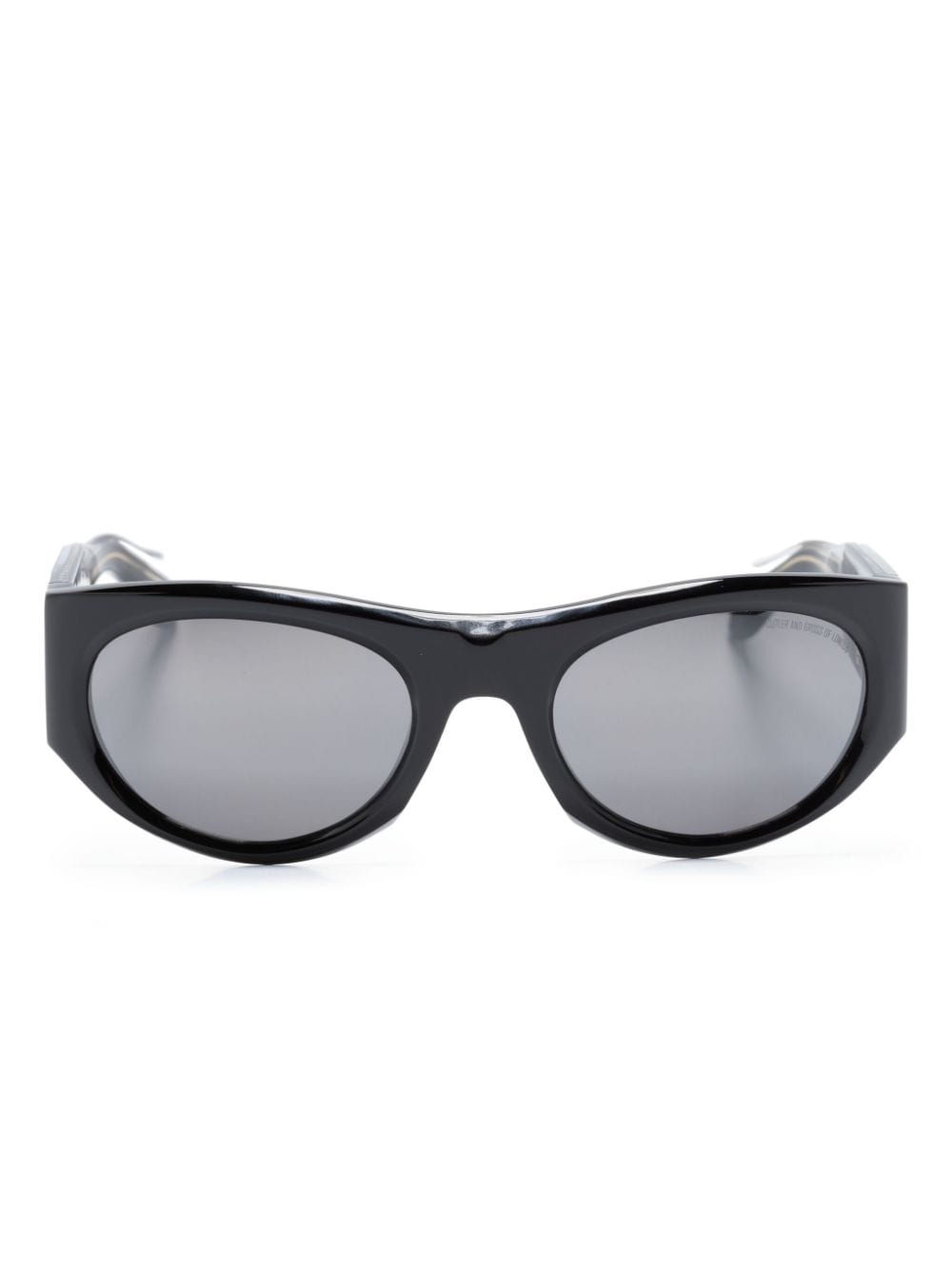 Cutler & Gross 9276 round-frame sunglasses - Black von Cutler & Gross