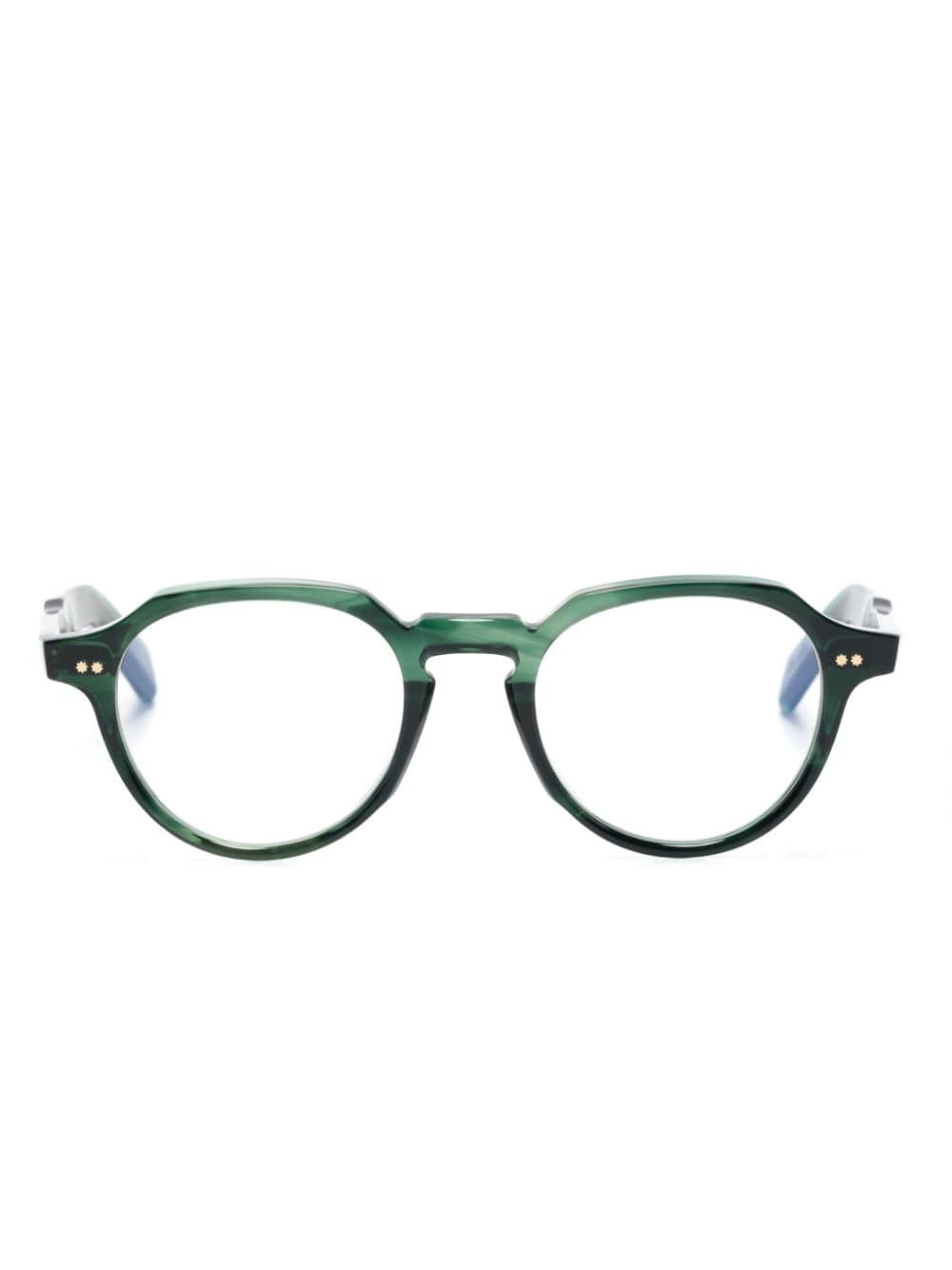 Cutler & Gross GR06 round-frame glasses - Green von Cutler & Gross