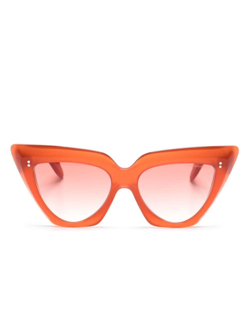 Cutler & Gross gradient cat-eye frame sunglasses - Orange von Cutler & Gross