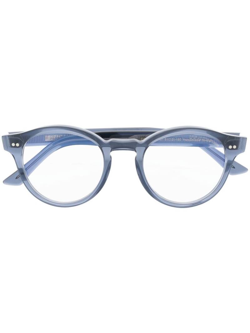 Cutler & Gross gradient-effect round-frame glasses - Purple von Cutler & Gross