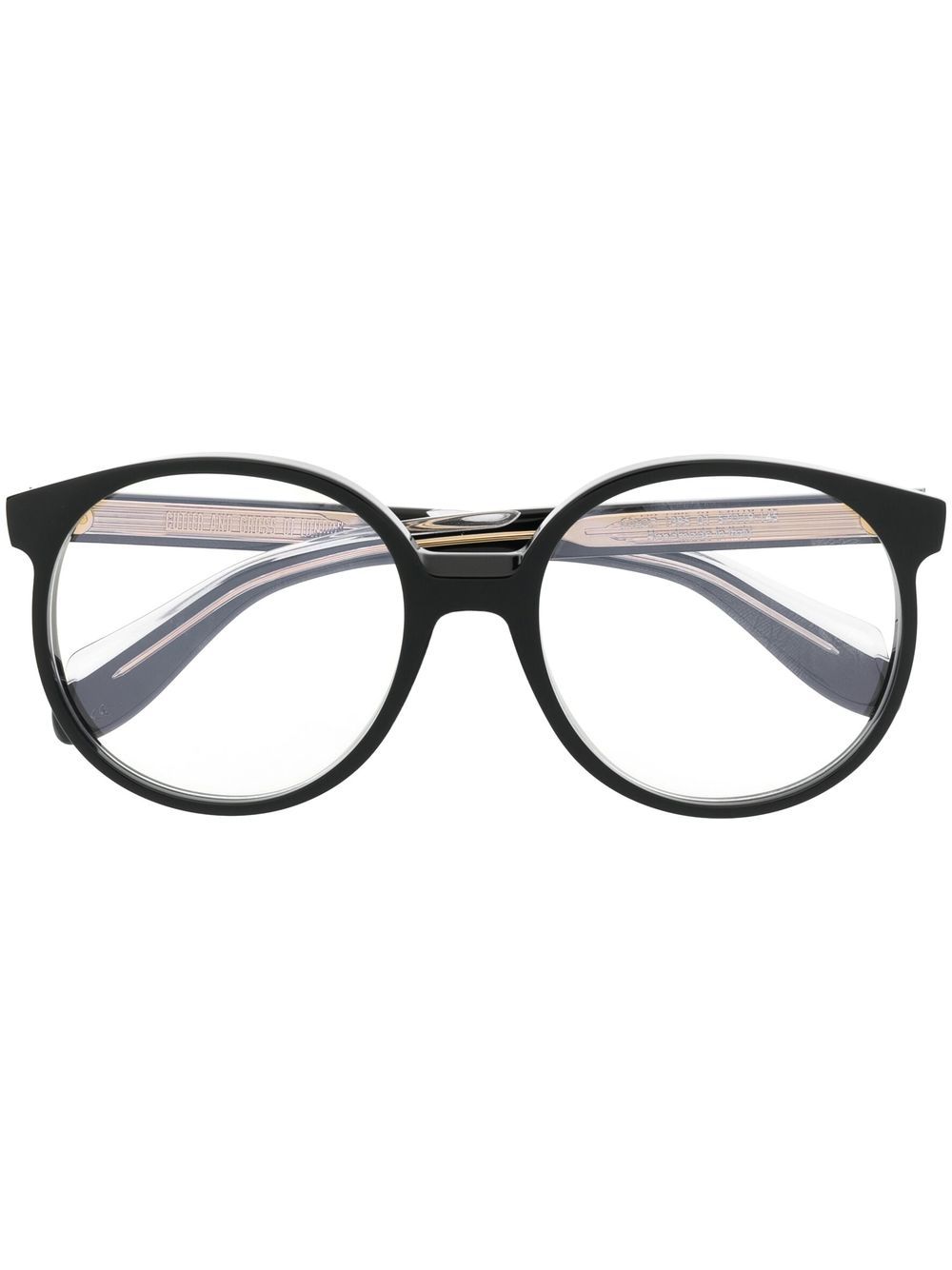Cutler & Gross round-frame glasses - Black von Cutler & Gross