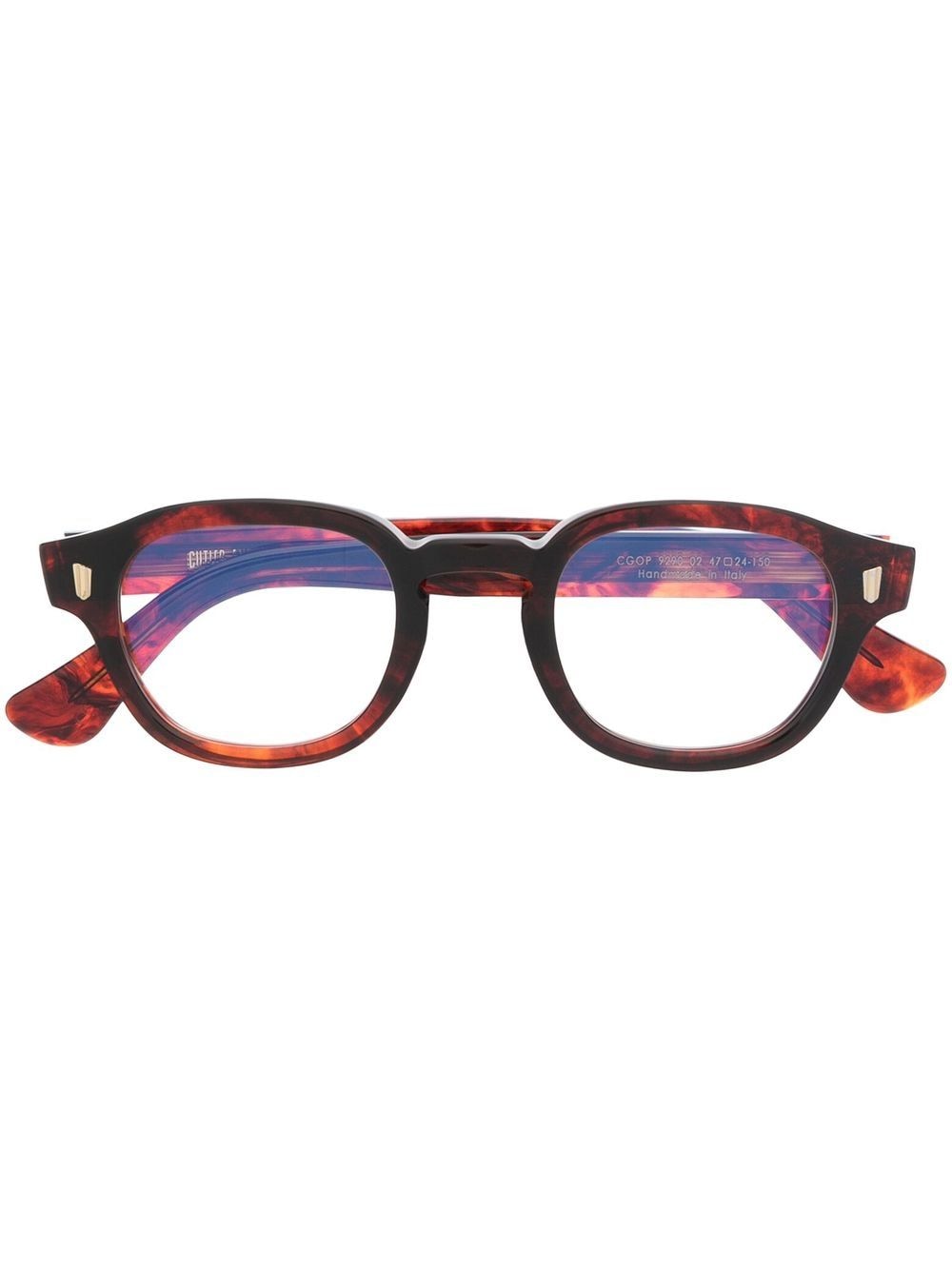 Cutler & Gross round-frame glasses - Brown von Cutler & Gross