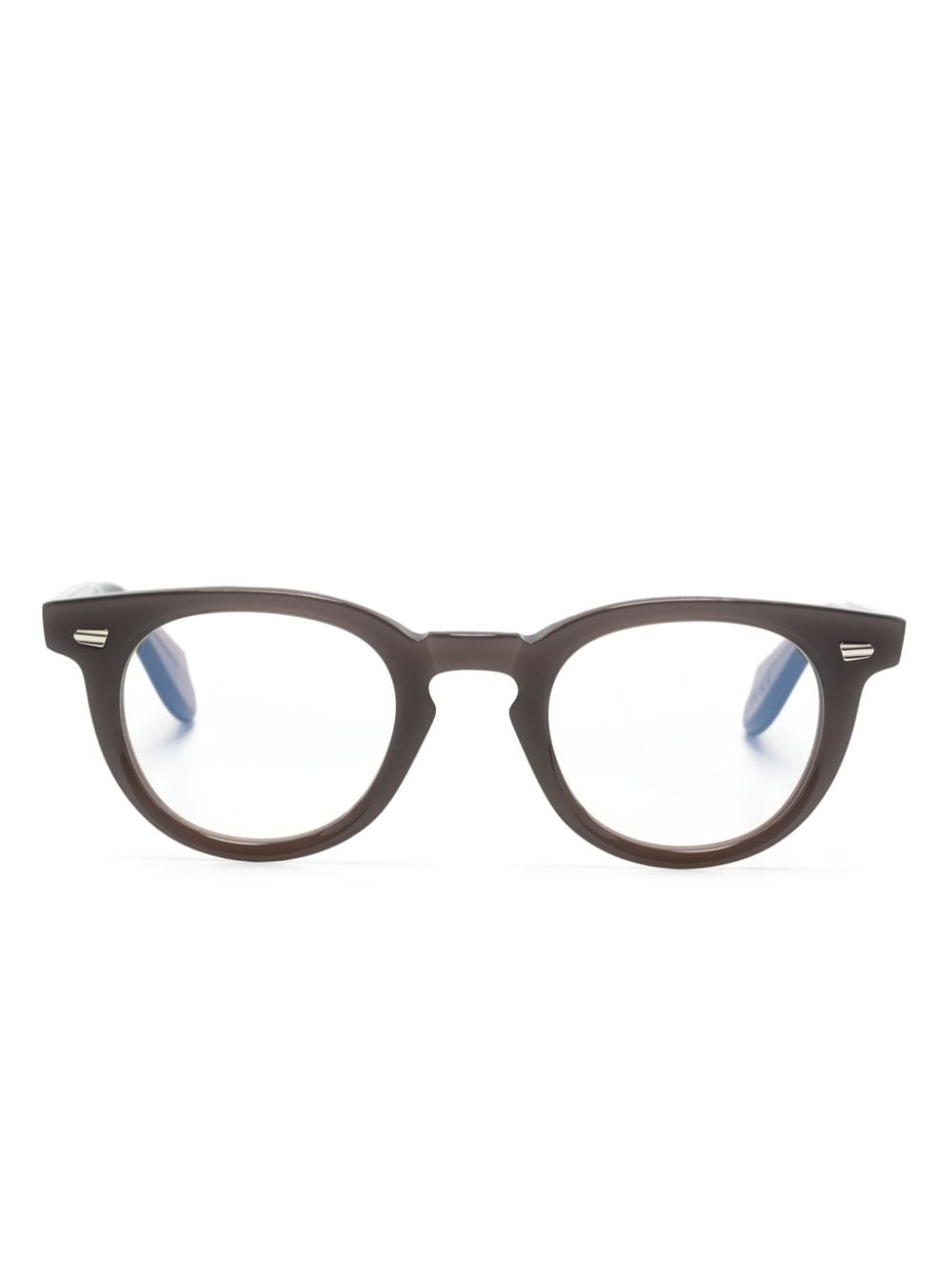 Cutler & Gross round-frame glasses - Neutrals von Cutler & Gross