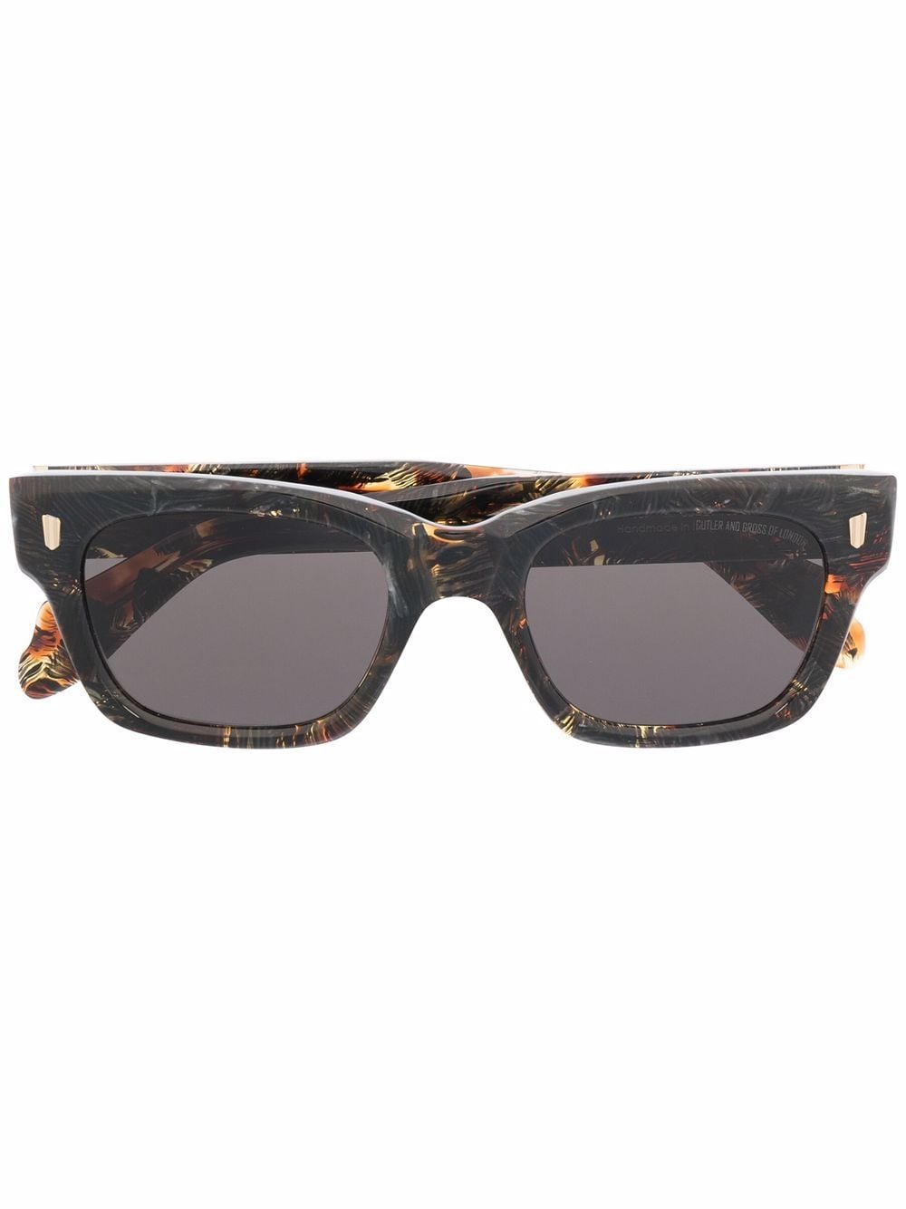 Cutler & Gross tortoise square sunglasses - Brown von Cutler & Gross