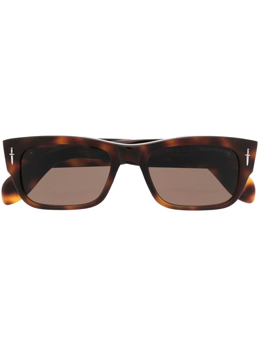 Cutler & Gross x The Great Frog tortoiseshell-effect sunglasses - Brown von Cutler & Gross